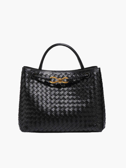 Carlee | Gevlochten Mini-Tas met Elegante Accent