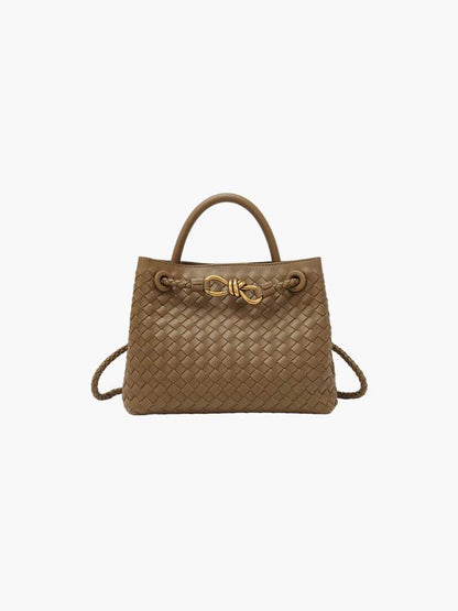 Carlee | Gevlochten Mini-Tas met Elegante Accent
