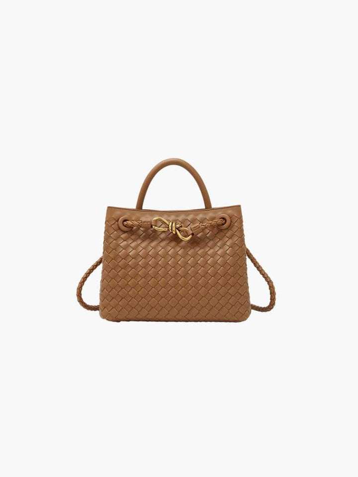 Carlee | Gevlochten Mini-Tas met Elegante Accent