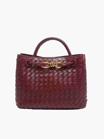 Carlee | Gevlochten Mini-Tas met Elegante Accent