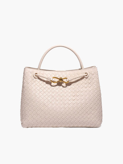 Carlee | Gevlochten Mini-Tas met Elegante Accent
