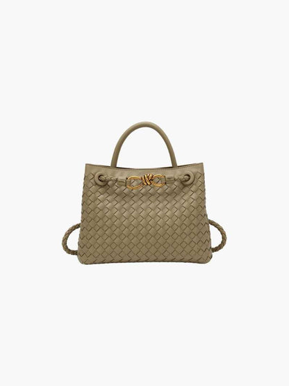 Carlee | Gevlochten Mini-Tas met Elegante Accent