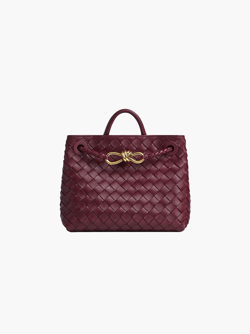 Carlee | Gevlochten Mini-Tas met Elegante Accent