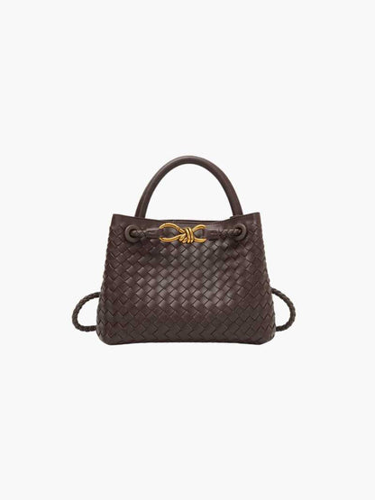 Carlee | Gevlochten Mini-Tas met Elegante Accent