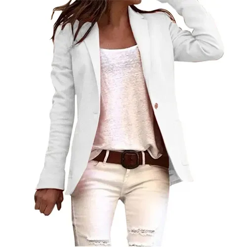 Casual dames blazer met lange mouwen – Isaline