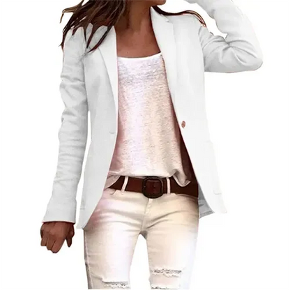 Casual dames blazer met lange mouwen – Isaline