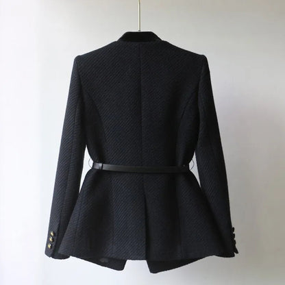 Charlotte Structured Belted Blazer