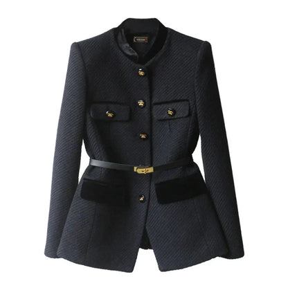 Charlotte Structured Belted Blazer