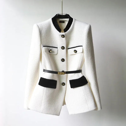 Charlotte Structured Belted Blazer
