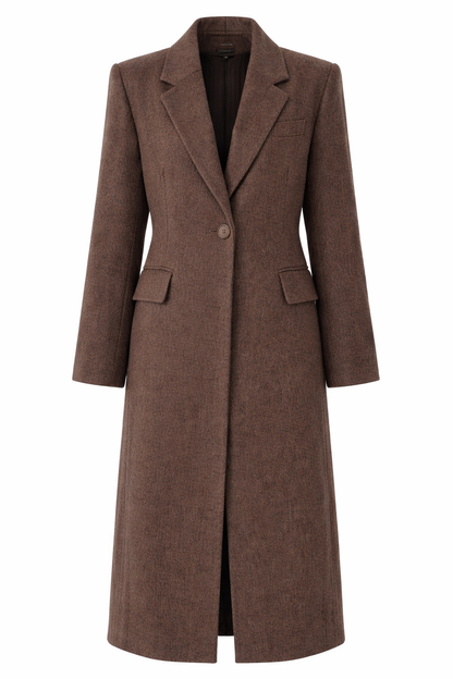 Serenelle Oversized Tailored Wool Coat