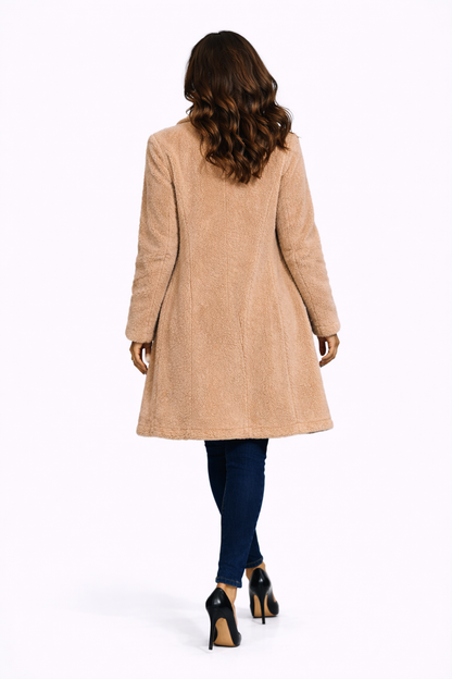 Teddy Dames Jas Winter | Zachte Faux Borg, Casual & Chic