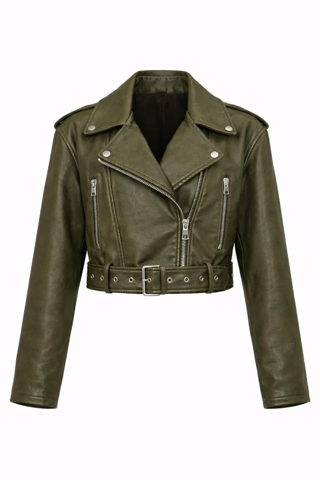 Montreal Cropped Biker Jacket