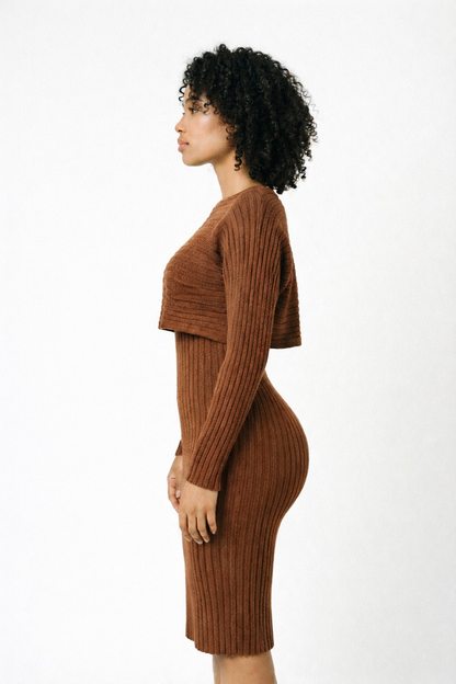 Sara Signature Stripe Duo Set – Soft Sculpt Dames