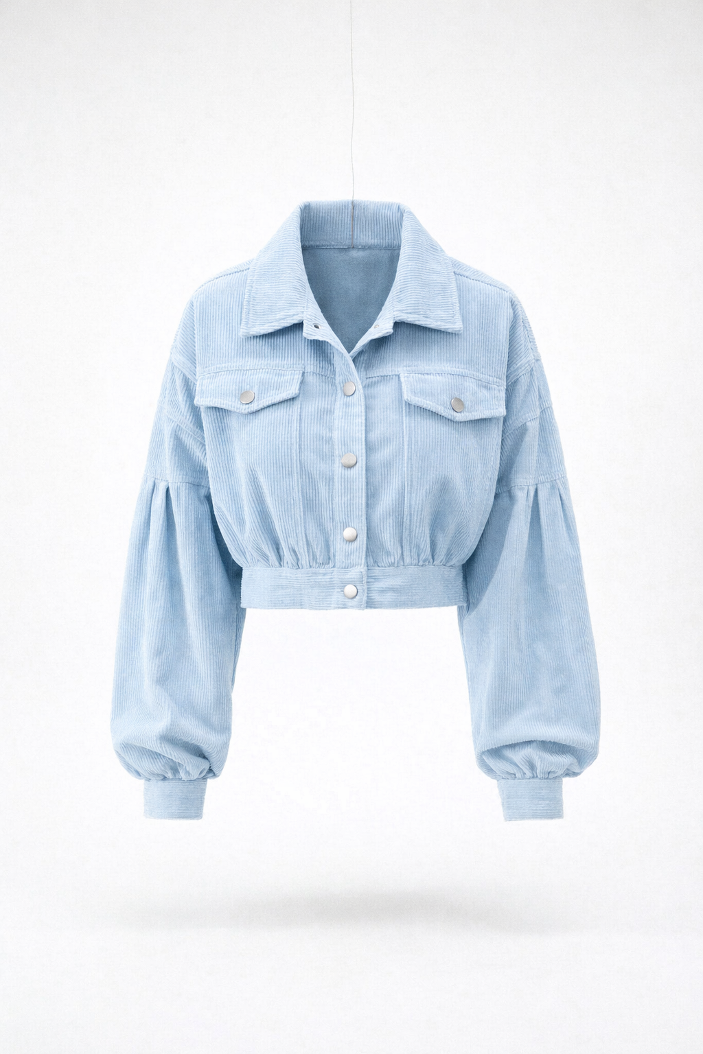 Maison Virelle Cropped Corduroy Jacket