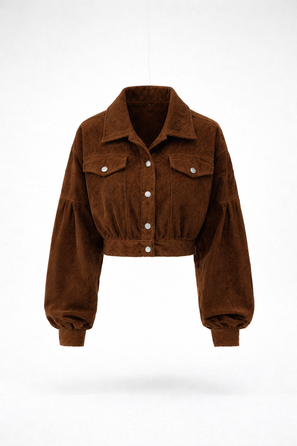Maison Virelle Cropped Corduroy Jacket