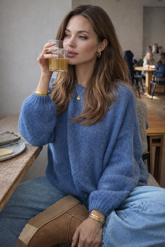 Carmen Casual Crew-neck Trui