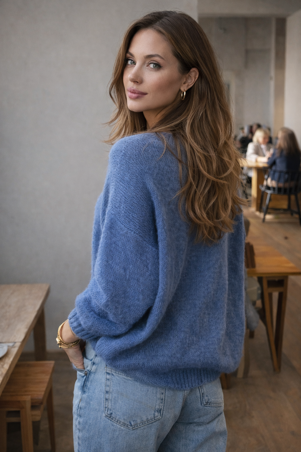 Carmen Casual Crew-neck Trui