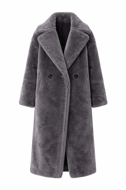 Lamswollen Winterjas Dames Aveline Cashmere Coat
