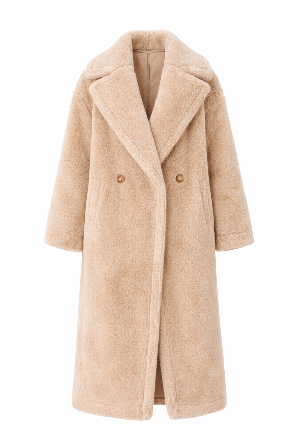 Lamswollen Winterjas Dames Aveline Cashmere Coat