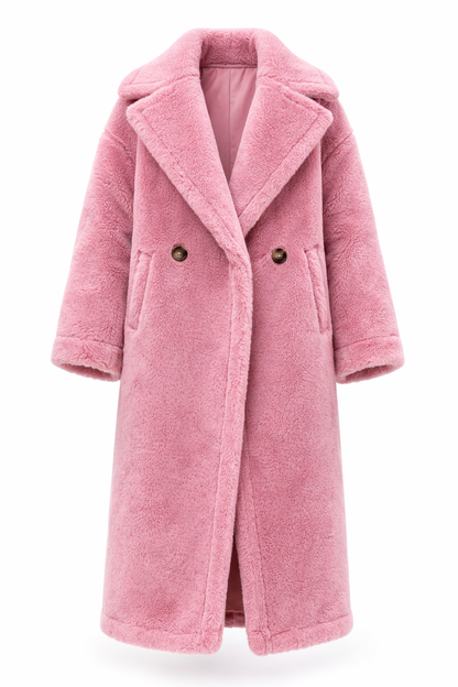 Lamswollen Winterjas Dames Aveline Cashmere Coat