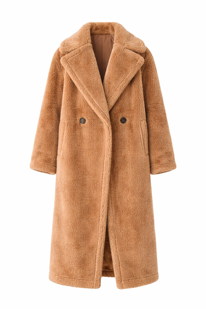 Lamswollen Winterjas Dames Aveline Cashmere Coat