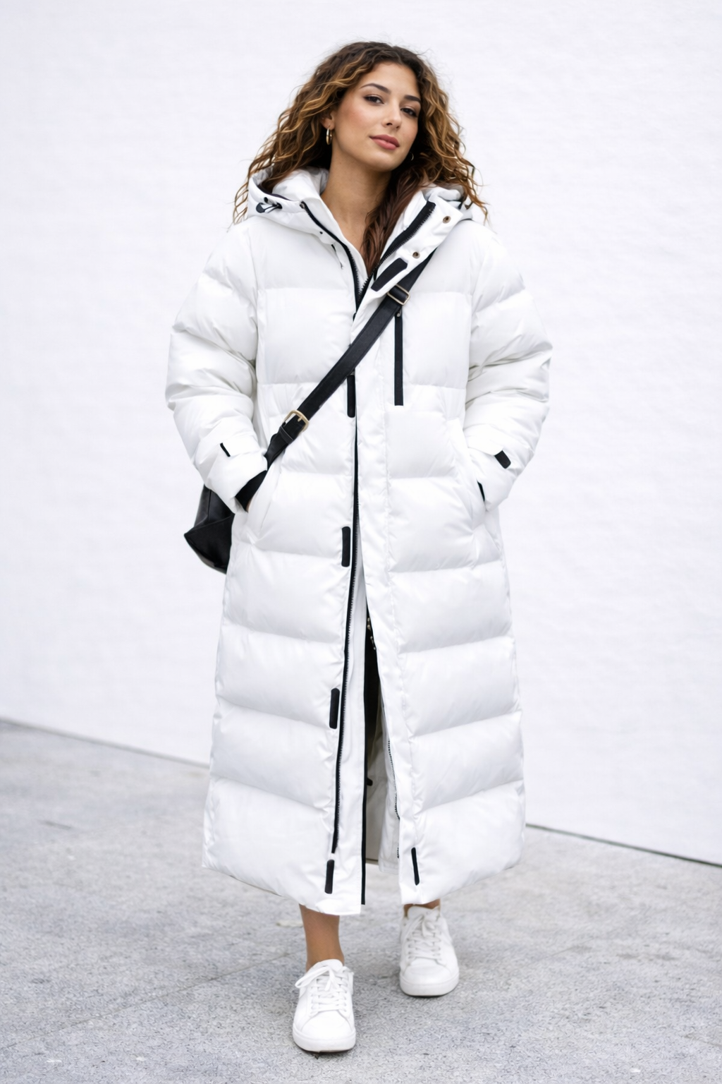 Diva Donsjas Dames | Lange, Winddicht, Hoge Kraag, Ideaal voor Winter