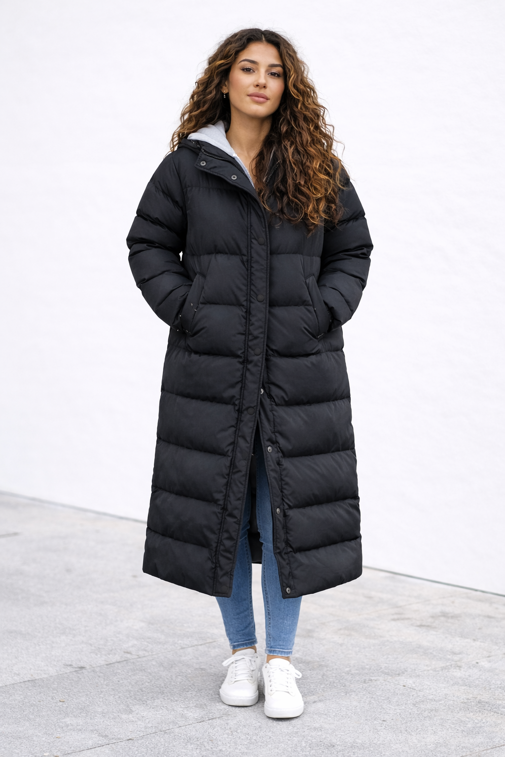 Diva Donsjas Dames | Lange, Winddicht, Hoge Kraag, Ideaal voor Winter