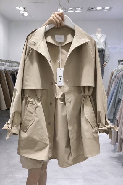 Sloane Utility Jacket – Lichtgroen & Lichtblauw