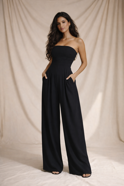 Serélle Strapless Elegante Dames Jumpsuit