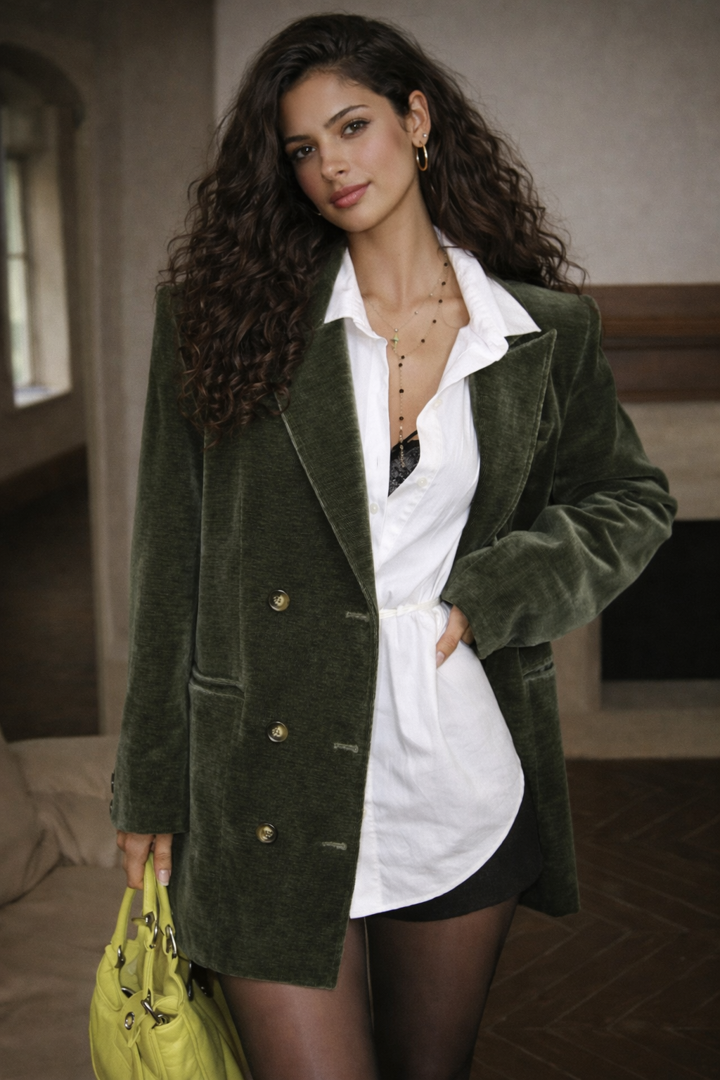 Virelle Luxe Velvet Blazer Dames