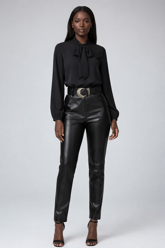 Riand Elegante Strik Blouse Dames