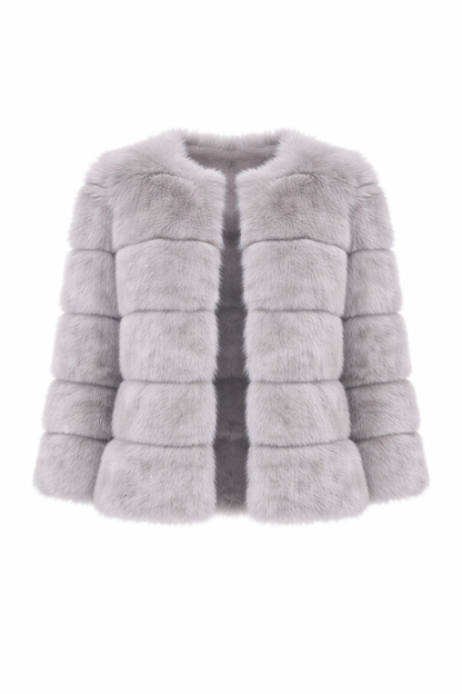 Mira Korte Bont Jas in Faux Fur