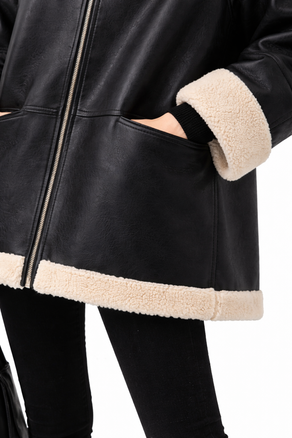 Nora Dames Winterjas | Gewatteerd met Teddy Fleece Voering