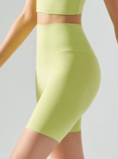 Claudia | Naadloze Hoge Taille Biker Shorts