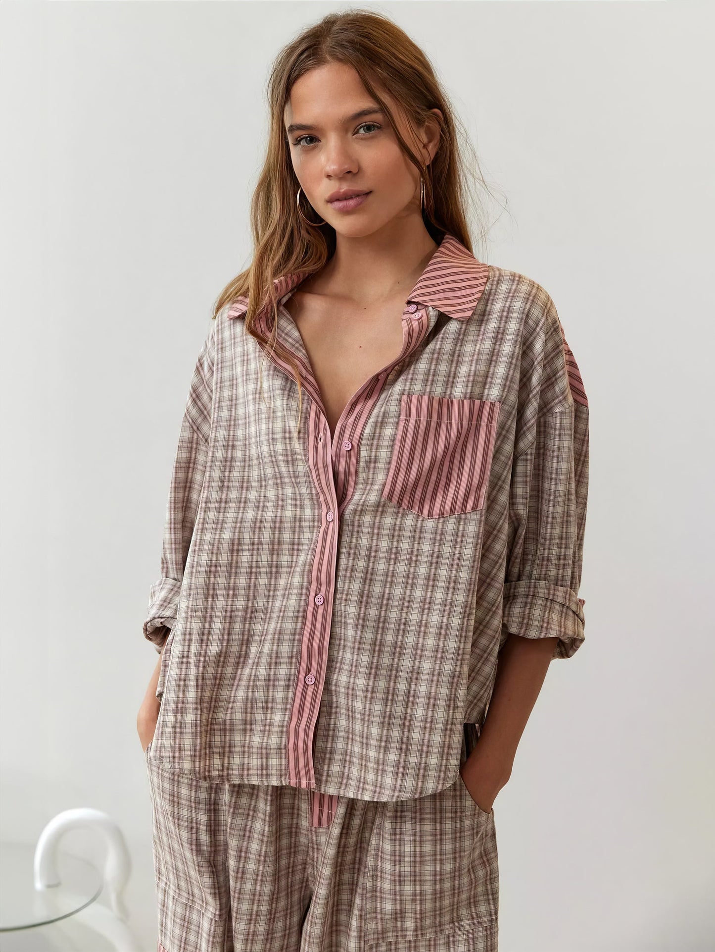 Comfortabele dames pyjama set