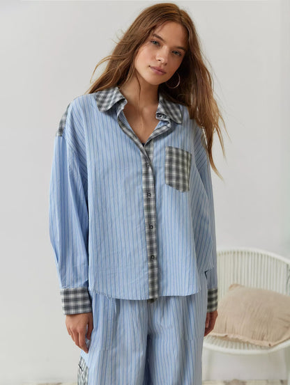 Comfortabele dames pyjama set
