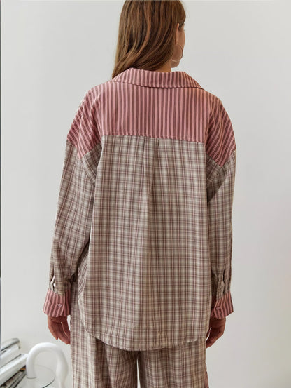 Comfortabele dames pyjama set