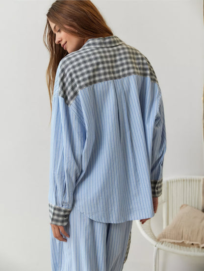 Comfortabele dames pyjama set