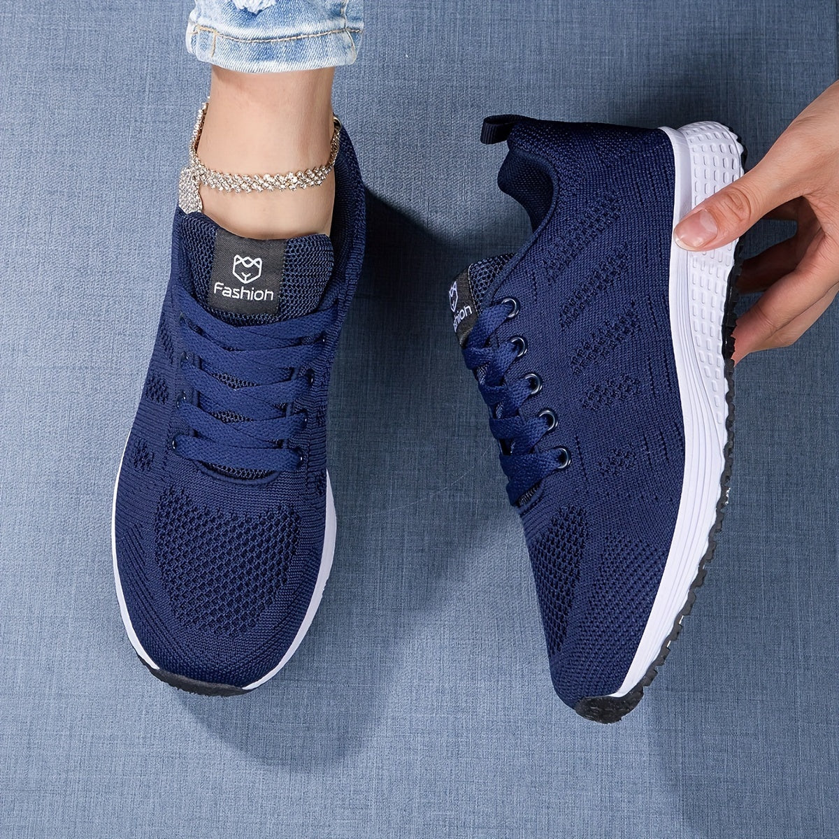 Comfortabele dames sneakers met ademend design