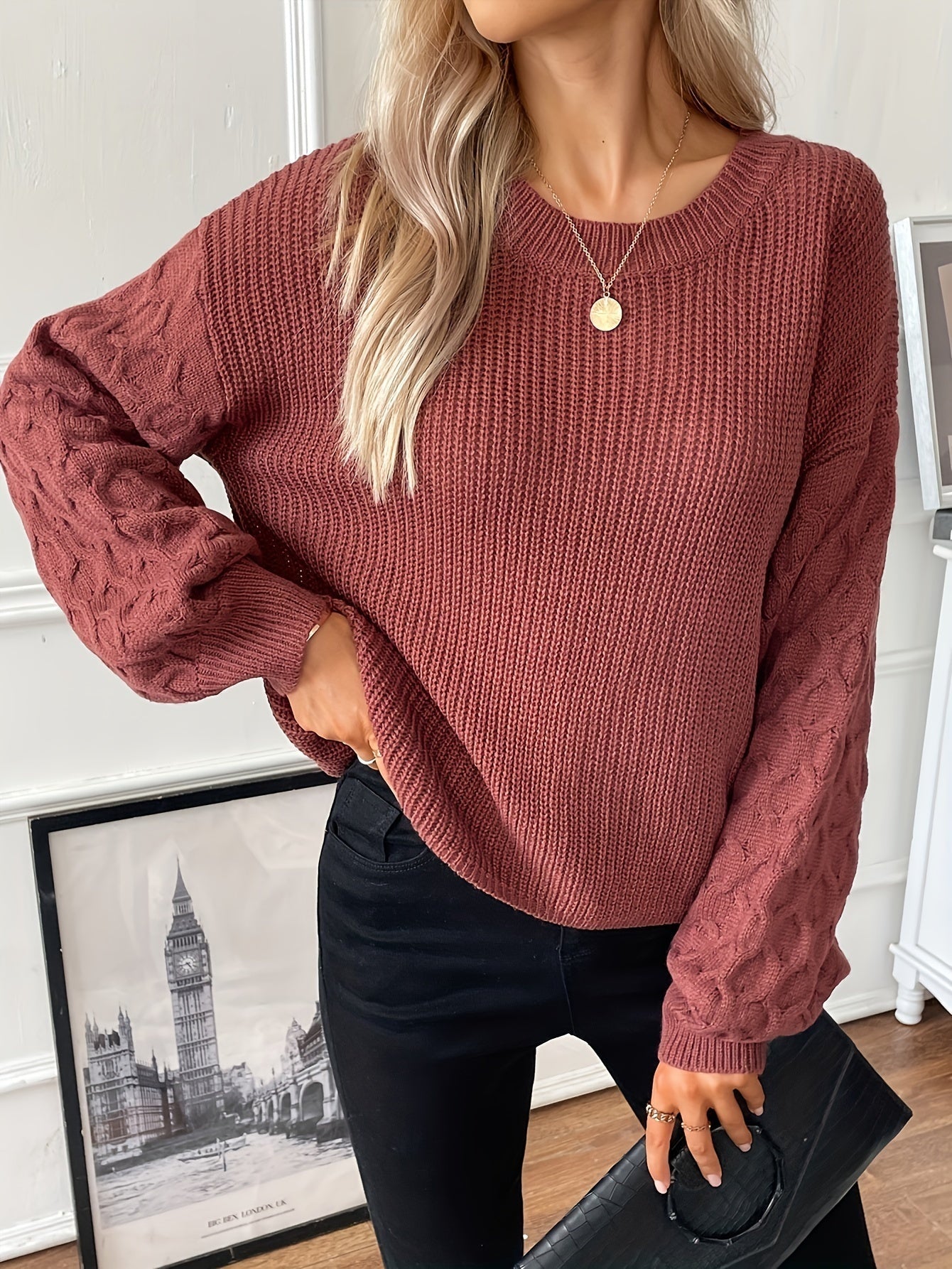Comfortabele dames trui – Livia