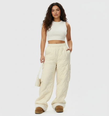 Comfortabele gewatteerde dames broek – Mont Terrain