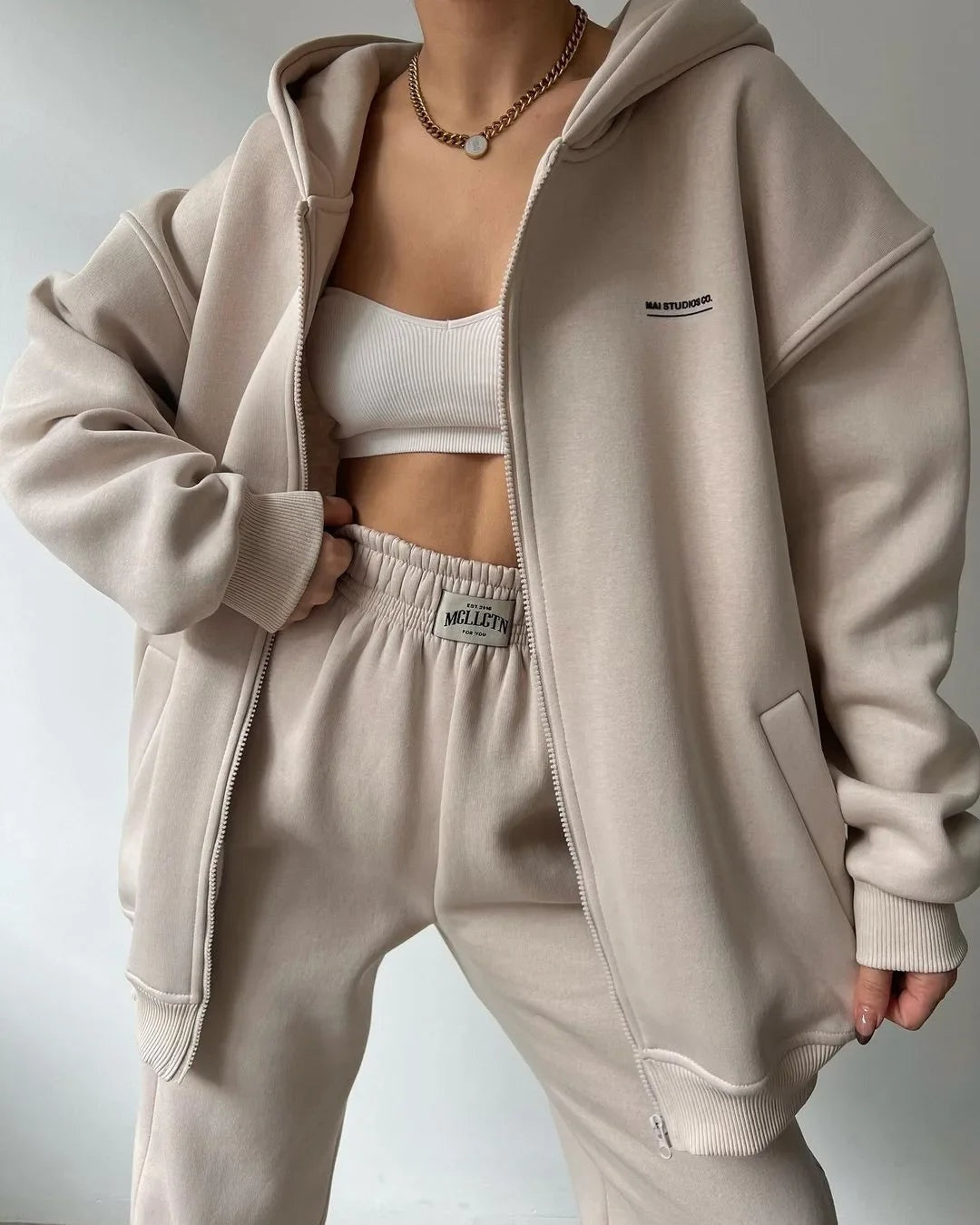 Comfortabele loungeset dames – Aveline