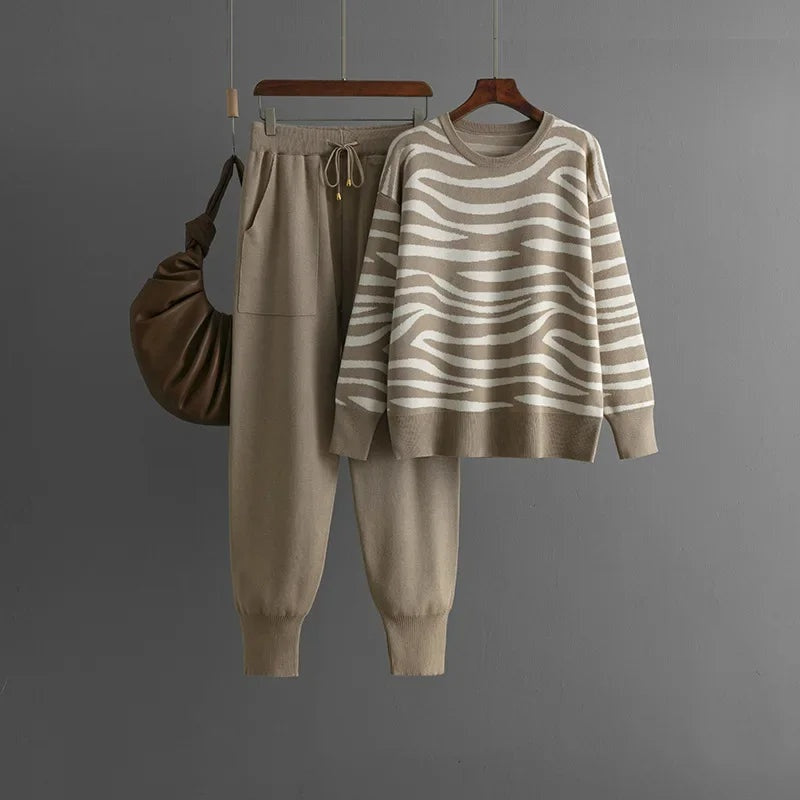 Comfortabele loungewear set dames – Savannah
