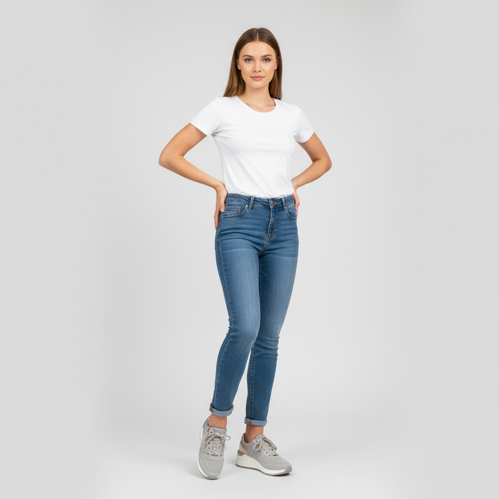 Comfortabele stijlvolle damessneakers