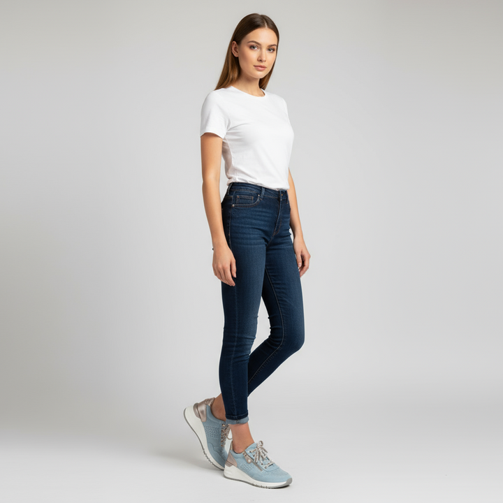 Comfortabele stijlvolle damessneakers