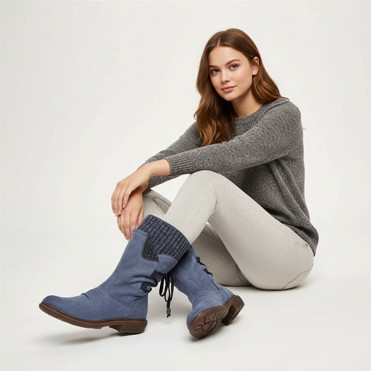 Comfortabele winterlaars met warme voering