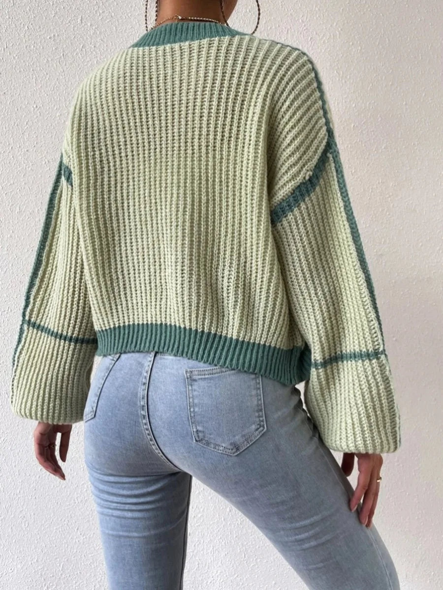 Comfy cropped cardigan – Livia