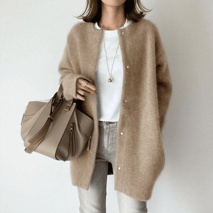 Dames Herfst Vest Elegant Zachte Textuur Voor Elke Gelegenheid