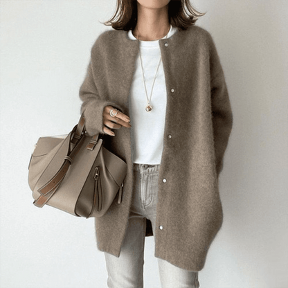 Dames Herfst Vest Elegant Zachte Textuur Voor Elke Gelegenheid