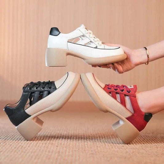 Dames Hoge Hakken Sandalen met Elegante Stijl en Comfort